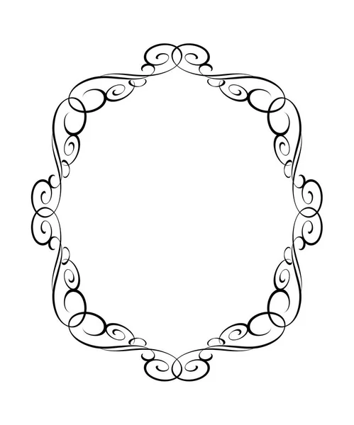 Vector decoratieve frames. Vectorillustratie. — Stockvector