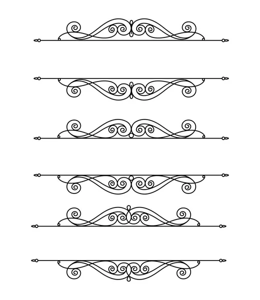 Decorative frames .Vintage vector.Well built for easy editing. — Stock Vector