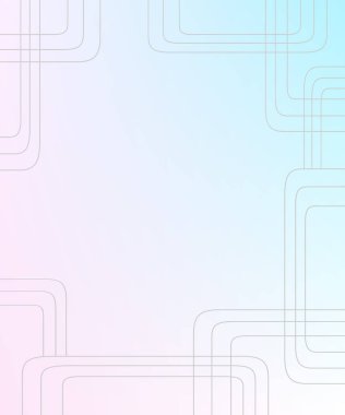 Arka plan bend ince çizgilerin bulanık. Renkli gradyan ufuk zemin. Vektör çizim.