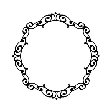 Vektör retro çerçeveler. Vektör çizim.