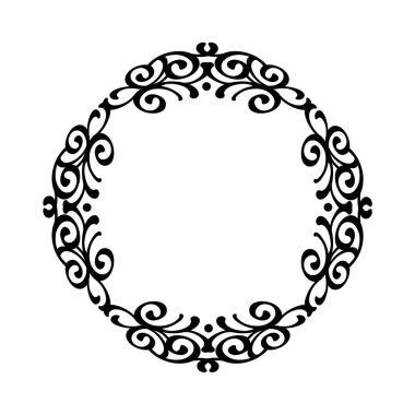 Vektör retro çerçeveler. Vektör çizim.