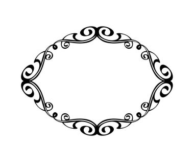 Vektör retro çerçeveler. Vektör çizim. 