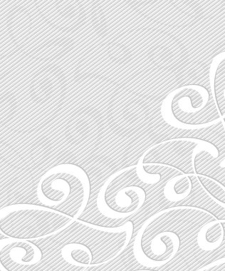 Arka plan dekoratif vinyetlerin hatları ile. Vektör çizim. Metin için yer. Gri beyaz .