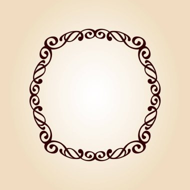  Vektör retro çerçeveler. Vektör çizim.