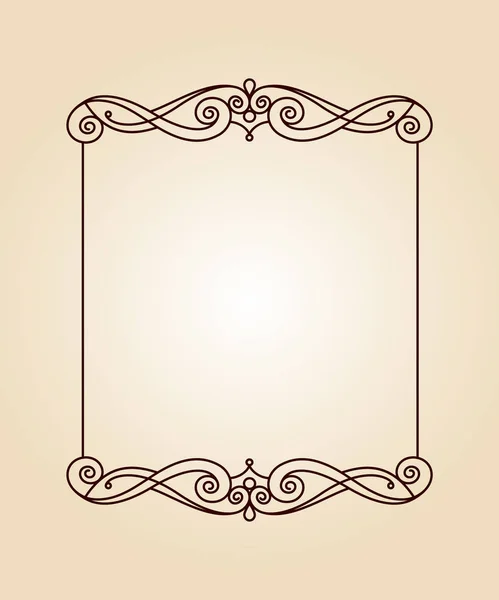 Vector Retro Frames Vector Illustration — Stock Vector