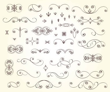 Projeleriniz için tasarım ögeleri kümesi.