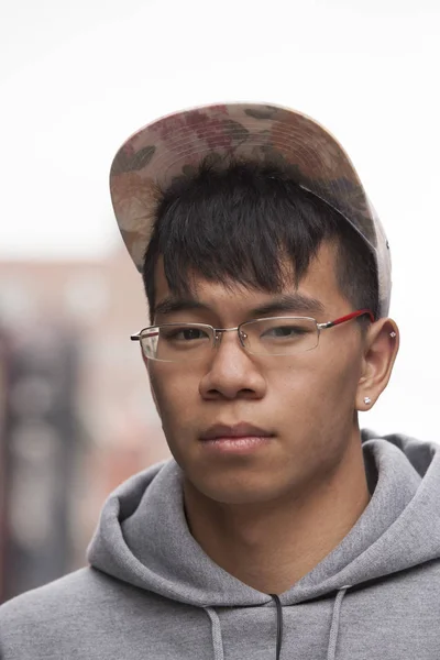 Portrait of asian boy — Stock Photo, Image