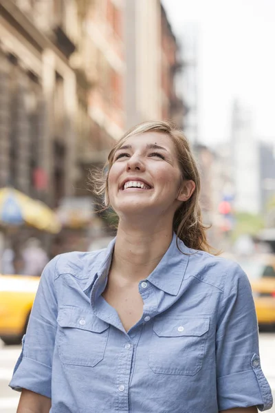 Portrait of caucasian girl — Stock Photo, Image