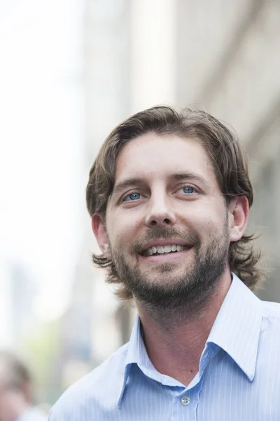 Portrait of bearded man — Stock Photo, Image