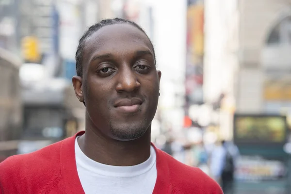 Portrait of black man — Stock Photo, Image