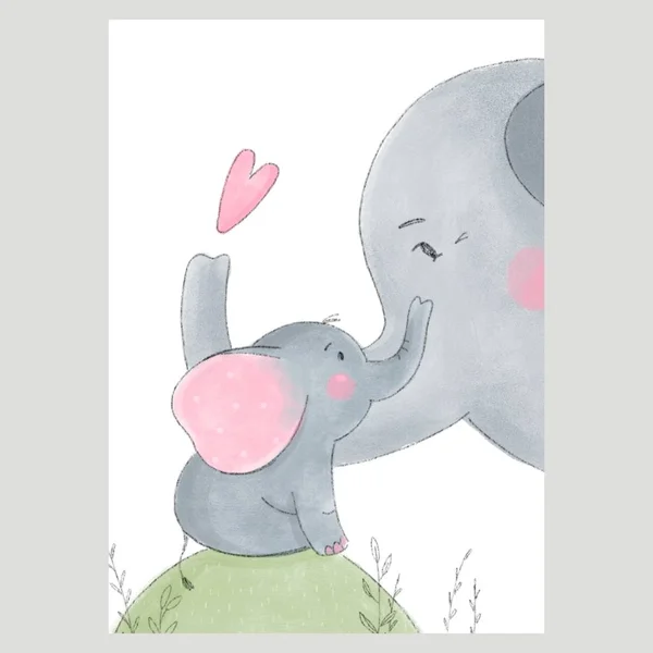 Download Decorative baby elephant sitting — Stock Vector © zhou77 ...