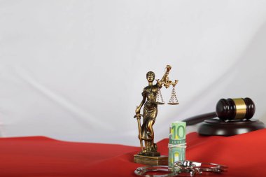 Themis heykeli yakın Euro. 