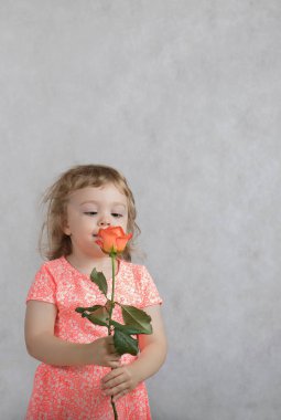 İki yıllık bir çiçek kız