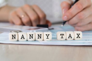 Word Nanny vergi ahşap dices oluşur. Portre