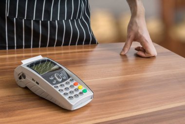 Terminal salonu ödeme ile ödeme.