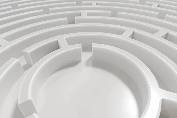 3D rendered illustration of maze. — Stock Photo, Image