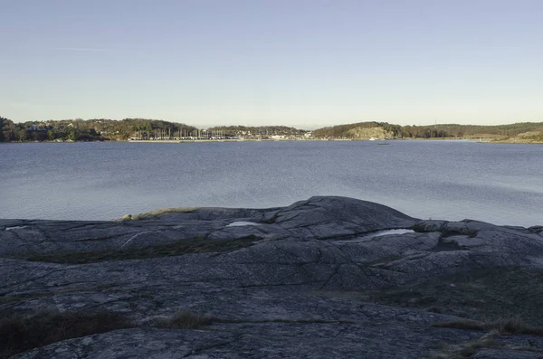 Alguna roca en la costa sueca del oeste — Foto de Stock
