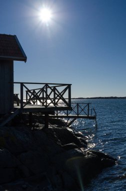Eğer banyo İsveç westcoast bir yer