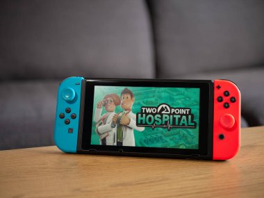İngiltere, Mart 2020: Nintendo anahtar konsolu 2 puanlı hastane oyunu