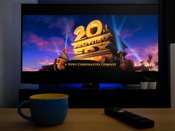 Ngiltere Mart 2020 Televizyon Film Stüdyosu 2Oth Century Fox — Stok fotoğraf