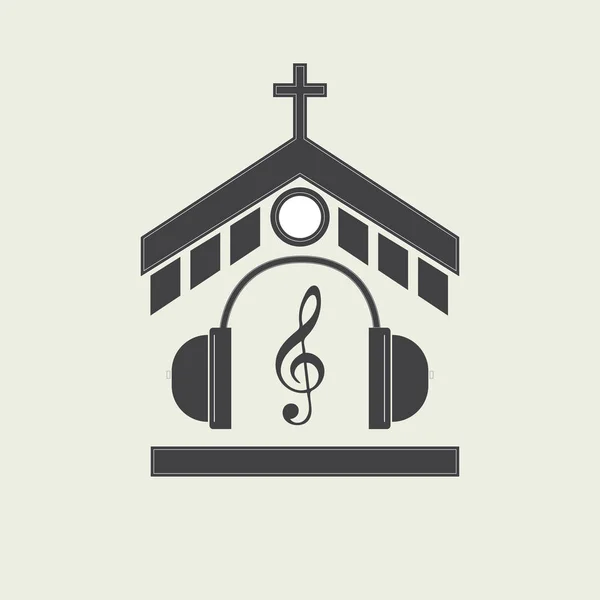 Logotyp ljudet Bibeln — Stock vektor