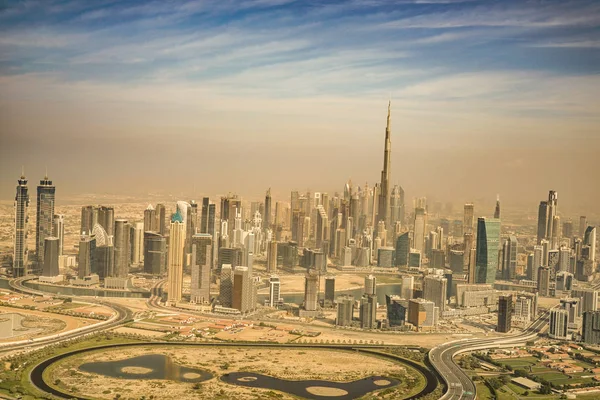 Paisagem Urbana Dubai Emirados Árabes Unidos — Fotografia de Stock