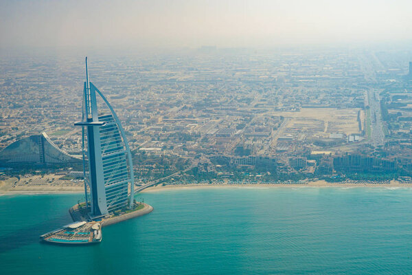 Urban landscape of Dubai (United Arab Emirates)