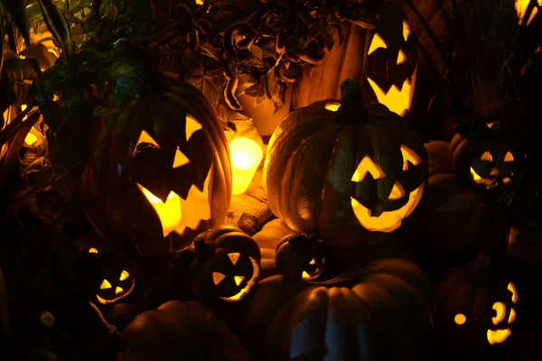 Immagine Halloween Jack Lanterna — Foto Stock
