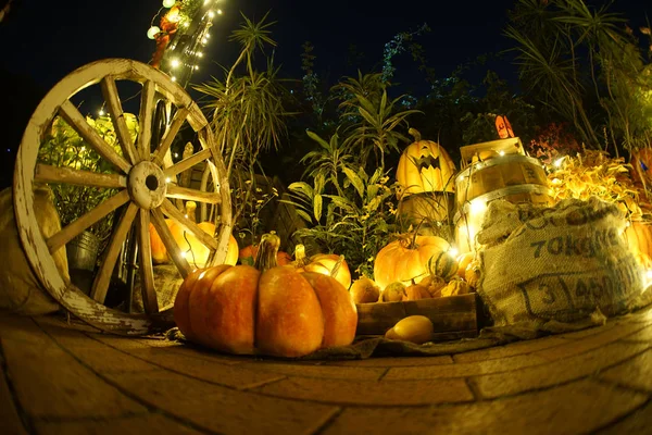 Afbeelding Van Halloween Jack Lantaarn — Stockfoto
