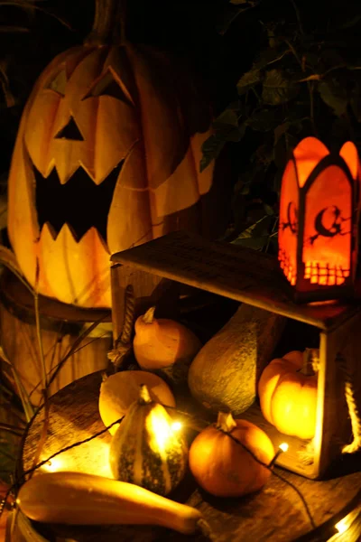 Image Halloween Jack Lantern — Stock Photo, Image