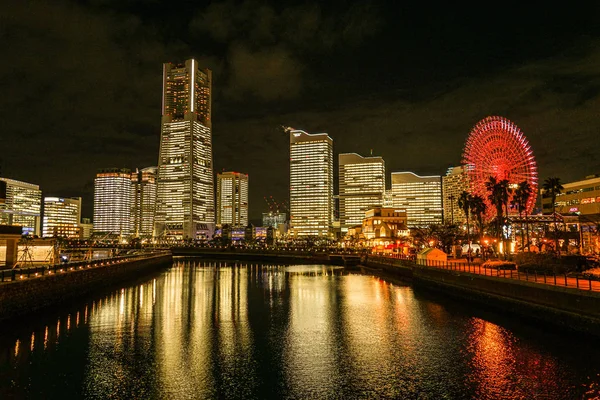 Yokohama Minato Mirai Свет Рождество 2019 — стоковое фото