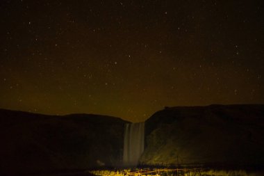 İzlanda Skogafoss Şelalesi