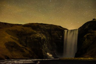 İzlanda Skogafoss Şelalesi