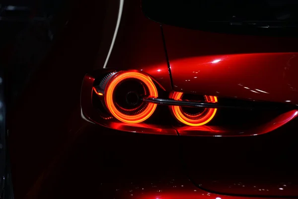 Obraz Chłodnej Lampy Tylnej Samochodu — Zdjęcie stockowe