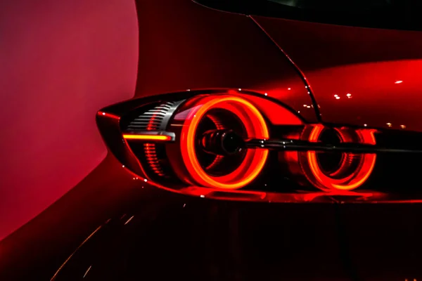 Image of cool car tail lamp