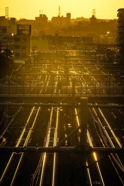 Şehir manzarası, seçici odak