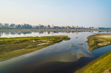 Yamuna Nehri ve Akşam (Hindistan, Agra)