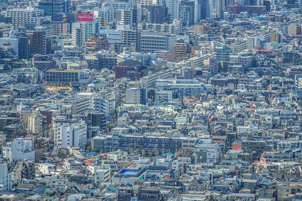 Vista Del Horizonte Tokio Desde Observatorio Ebisu Garden Place —  Fotos de Stock