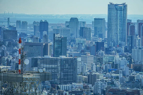 Небесний Вигляд Токіо Оглядового Майданчика Будівлі Столичного Уряду Токіо — стокове фото