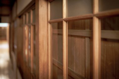 Japon tarzı tuhaf bir oda görüntüsü