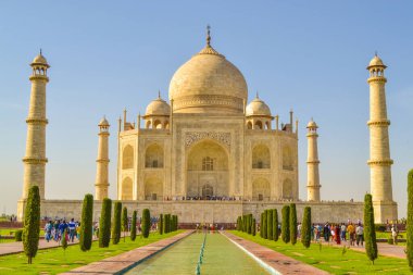 Görüntünün Tac Mahal 'i (Hindistan, Agra)