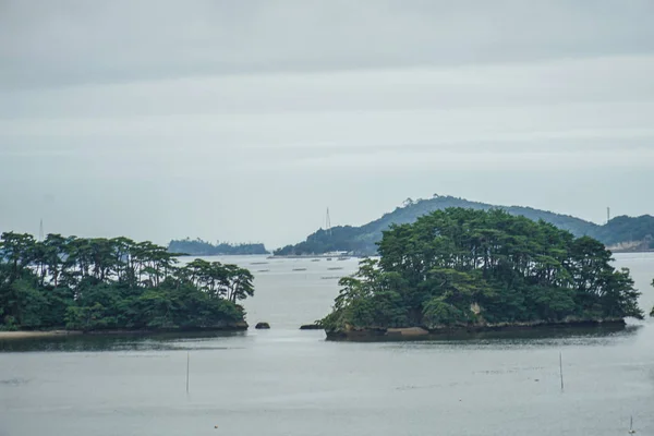 Landschaft Von Matsushima Die Drei Landschaftlich Schönsten Orte Japans Präfektur — Stockfoto