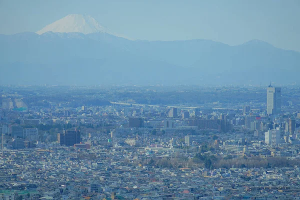 Tokyo Ορίζοντα Δει Από Παρατηρητήριο Ebisu Garden Place — Φωτογραφία Αρχείου