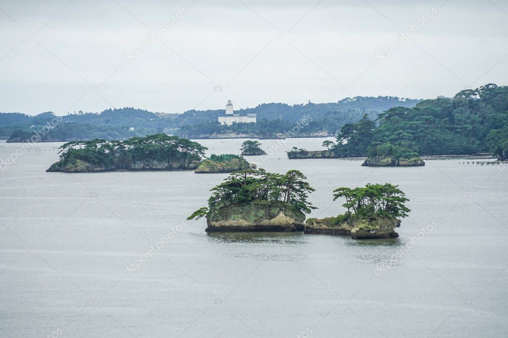 Matsushima landscape (the three most scenic spots in Japan, Miyagi Prefecture)