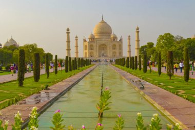 Görüntünün Tac Mahal 'i (Hindistan, Agra)