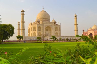 Görüntünün Tac Mahal 'i (Hindistan, Agra)
