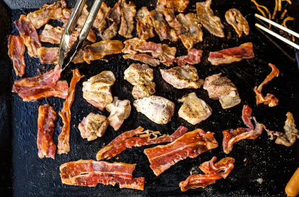 Imagen Carne Parrilla Barbacoa —  Fotos de Stock