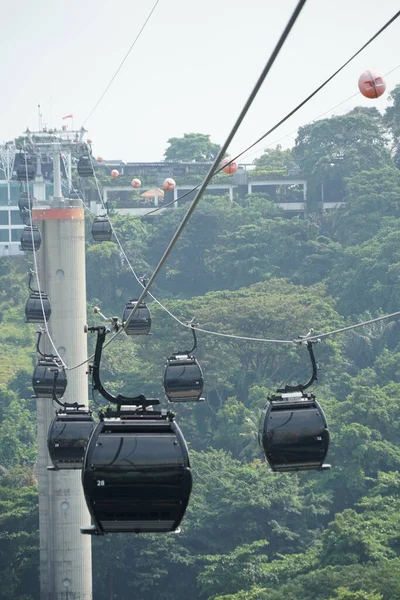Сингапурский Канатный Трамвай — стоковое фото