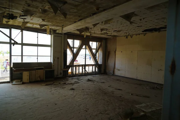 Δημοτικό Σχολείο Sendai Arahama Σεισμός Στη Μεγάλη Ανατολική Ιαπωνία — Φωτογραφία Αρχείου