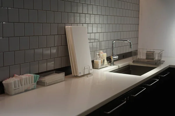 Bild Einer Stilvollen Küche — Stockfoto